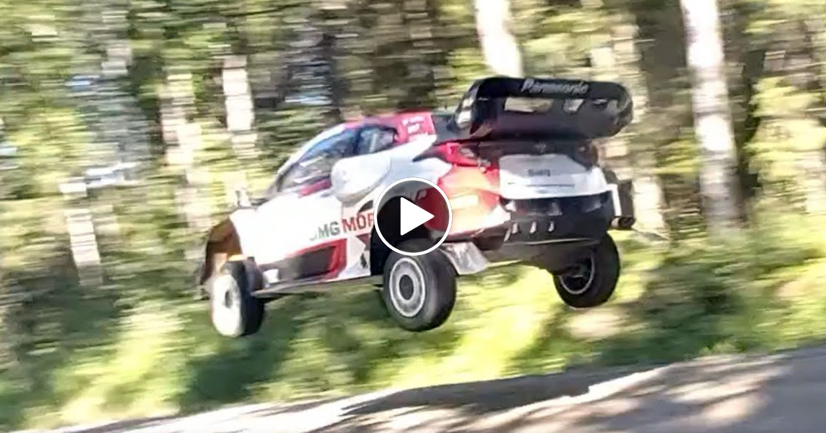 VIDEO - Lappi test WRC Rally Estonia 2022 (Toyota GR Yaris Rally1 ...
