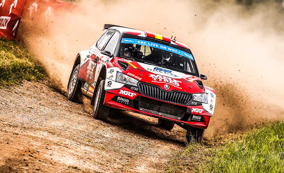 You are currently viewing Llarena crowned 2022 ERC champion ahead of Barum Rally