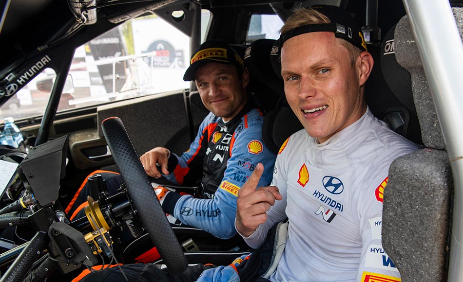 You are currently viewing WRC Finland: Tänak holds off Rovanperä to take 3rd Rally Finland win
