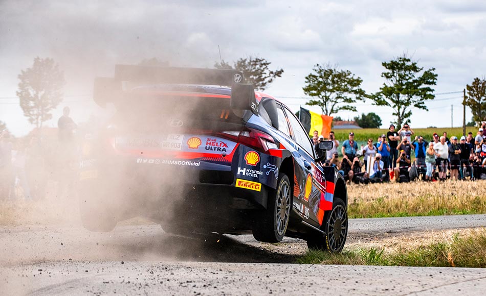 You are currently viewing WRC Belgium: Neuville leads Hyundai 1-2 after Ypres Rally Friday