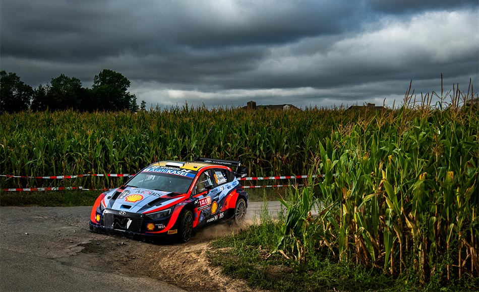 You are currently viewing WRC Belgium: Tänak leads Evans by 8.2s after Neuville’s crash