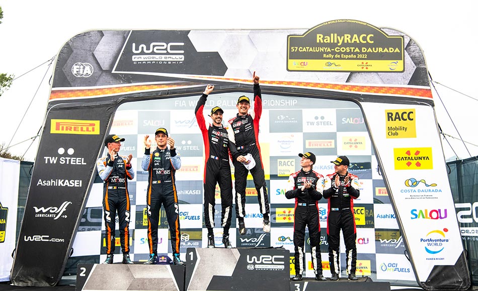 You are currently viewing WRC Spain: Ogier takes RallyRACC win as Toyota seal Manufacturers’ title