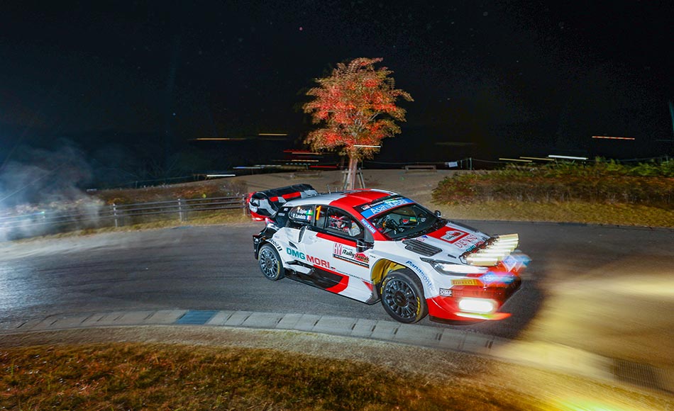 You are currently viewing WRC Japan: Ogier takes early lead with SS1 stage win