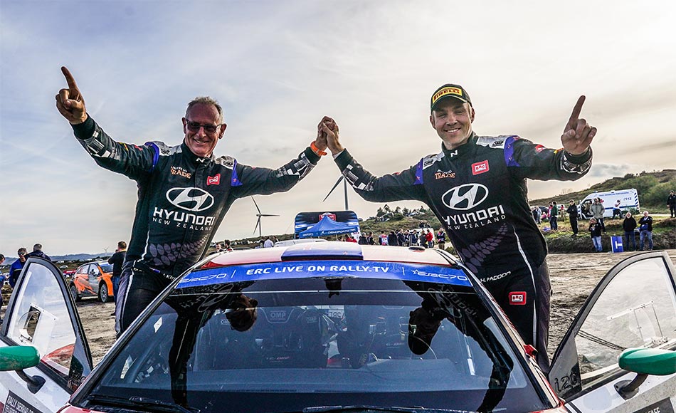 You are currently viewing ERC Portugal: Paddon takes Rally Fafe win as Heikkilä punctures