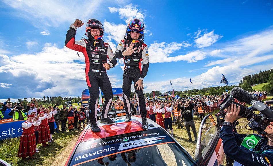 You are currently viewing WRC Estonia: Dominant Rovanperä secures win, extends points lead to 55