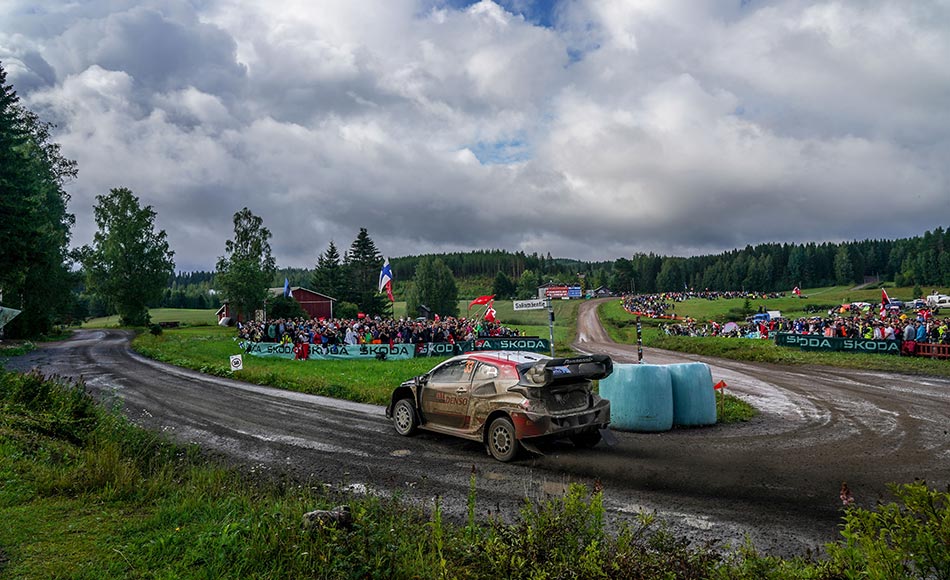 You are currently viewing WRC Finland: Evans claims win, more than halves WRC points deficit