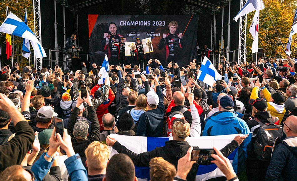 You are currently viewing Rovanperä seals second WRC title, Neuville wins CER