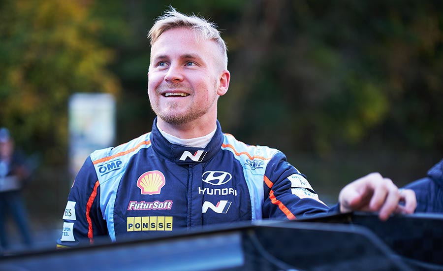 You are currently viewing Lappi to stay at Hyundai for part WRC 2024 programme
