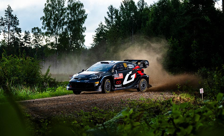 You are currently viewing WRC Latvia: Rovanperä leads Sesks by 15.7s after Friday