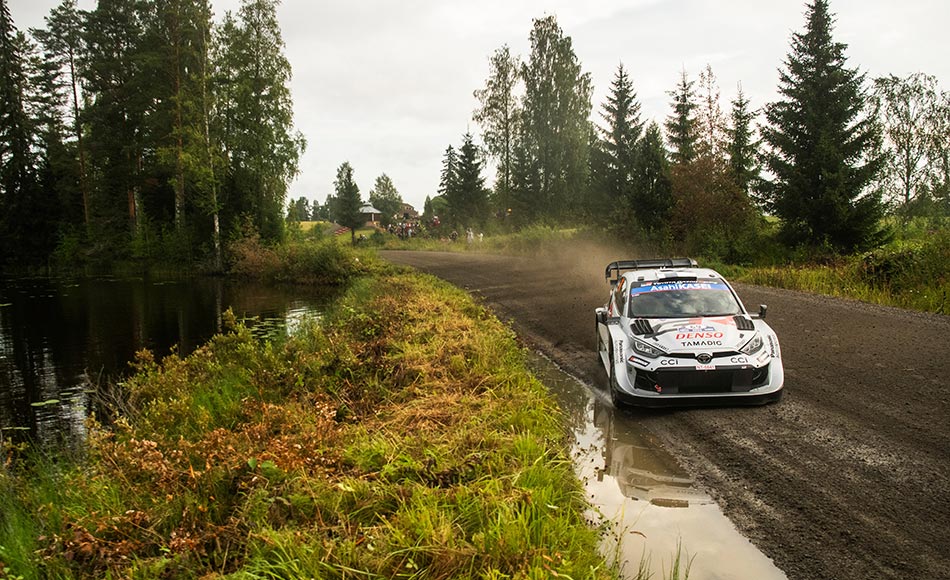 WRC Rally Finland: Rovanperä leads Toyota 1-2-3-4-5 after Day 3 as Neuville, Fourmaux drop from podium with punctures