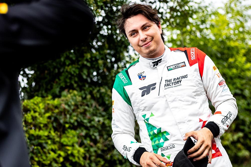 Andrea Mabellini ERC Rali Ceredigion 2025 P6 Skoda Fabia RS Rally2