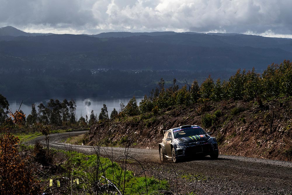 Oliver Solberg seals WRC2 title at WRC Rally Chile Toyota GR Yaris Rally2