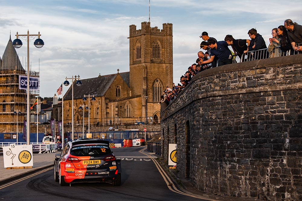 Romet Jürgenson ERC Rali Ceredition 2025 P2 Ford Fiesta Rally2