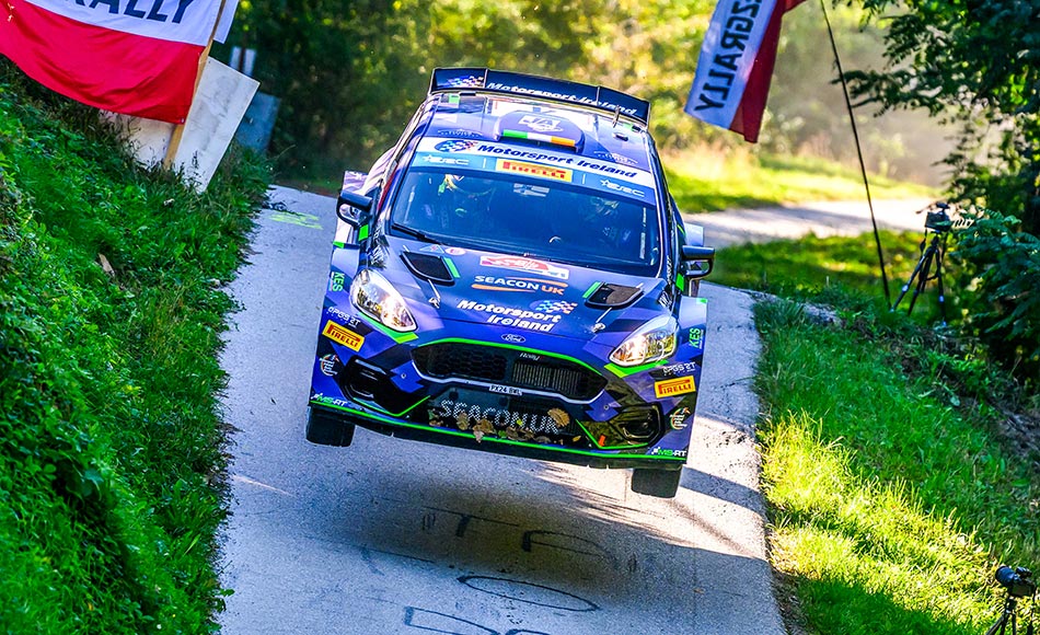 Armstrong leads ERC Croatia Rally after Day 1, Mabellini crashes