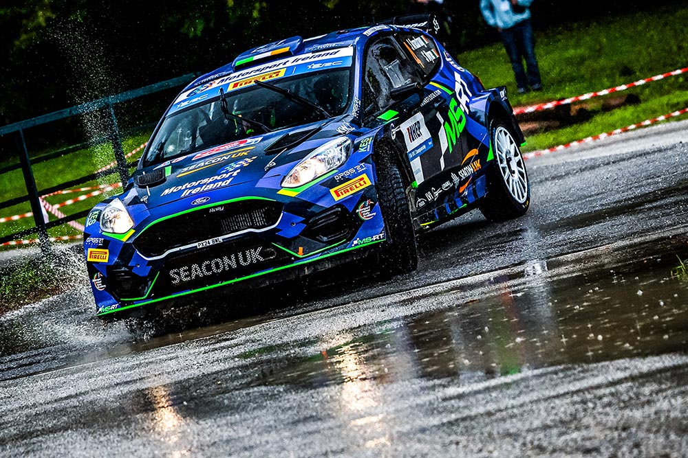 Jon Armstrong ERC Croatia Rally 2025 Winner Ford Fiesta Rally2