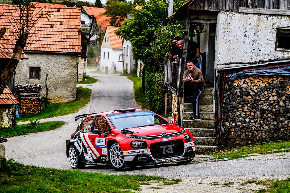 Mads Østberg ERC Croatia Rally 2025 P2 Citroen C3 Rally2