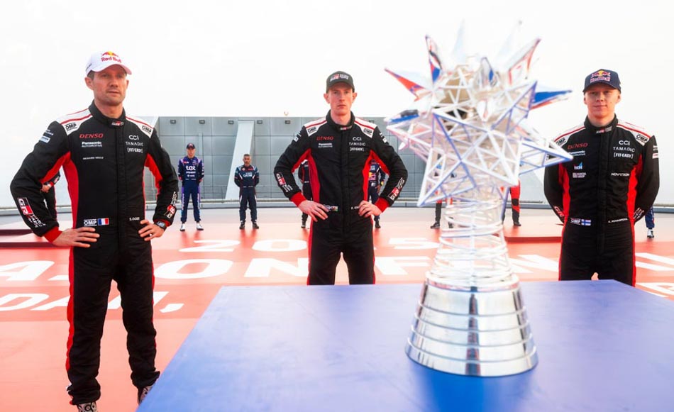 WRC 2025 finale: Evans, Ogier and Rovanperä set for three-way Saudi title decider