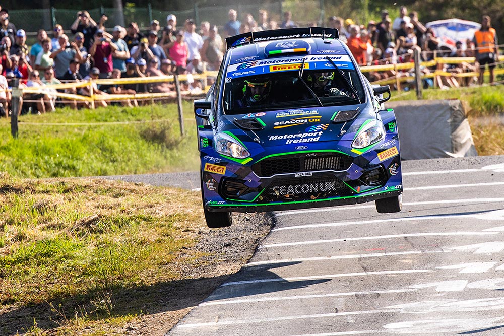 Jon Armstrong ERC European Rally Championship 2025 Runner-Up M-Sport Ford Fiesta Rally2