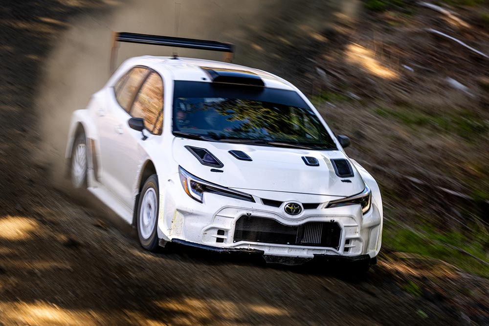 Toyota GR Corolla RC2 Rally Car 2026 ARA Testing