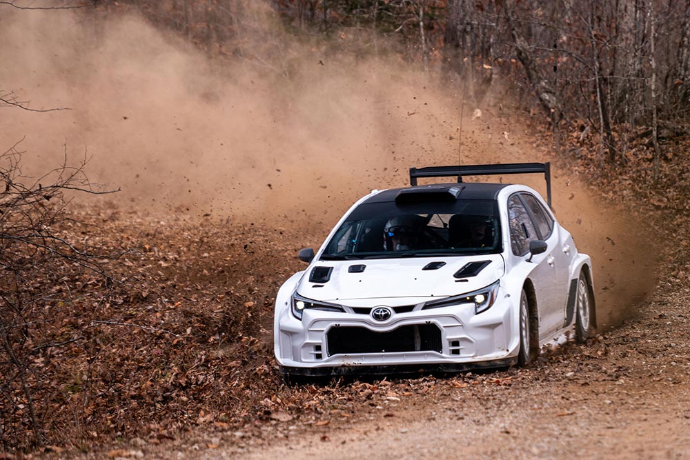 Toyota GR Corolla RC2 Rally Car 2026 ARA Testing