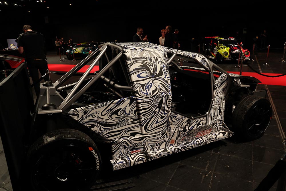 WRC27 Rally1 Chassis Project Rally One on display at RACB Awards December 2025