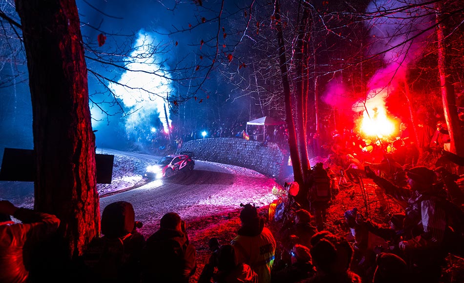 Solberg storms into commanding WRC Monte-Carlo lead after dramatic opening day