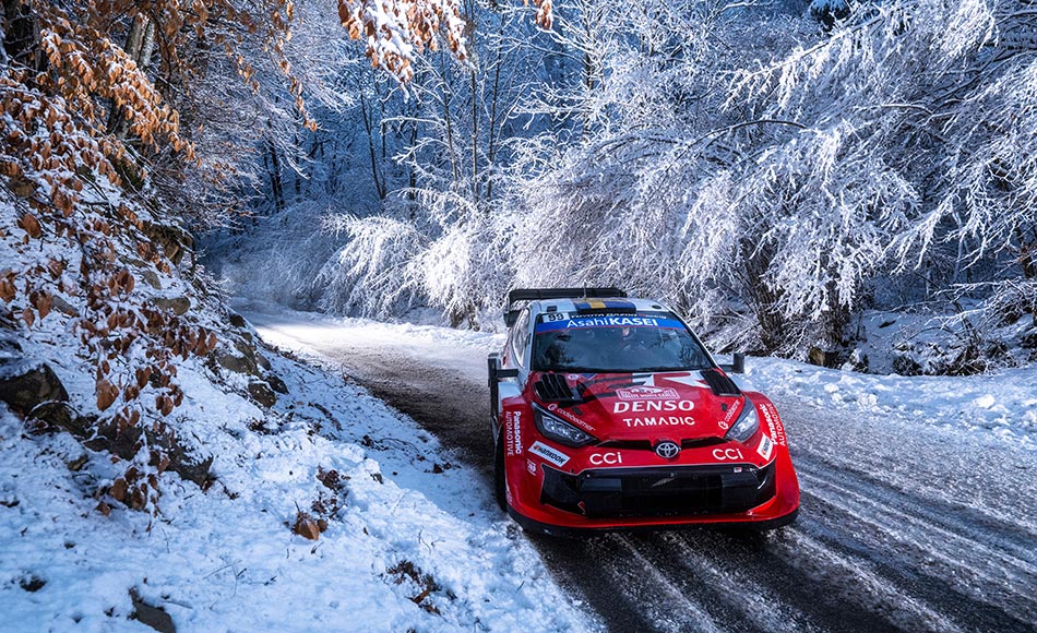 Solberg survives spin in snow-covered WRC Monte-Carlo Day 3