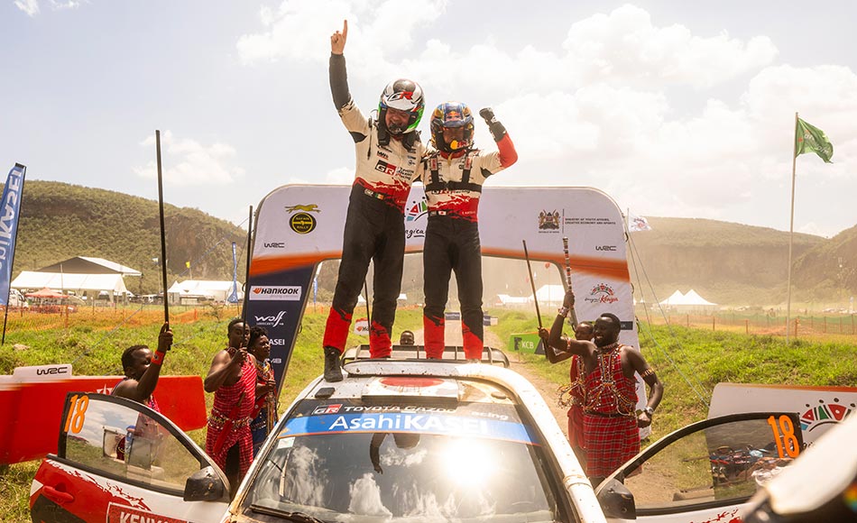 Katsuta takes emotional maiden WRC victory in Safari Rally Kenya, Evans stays in WRC points lead