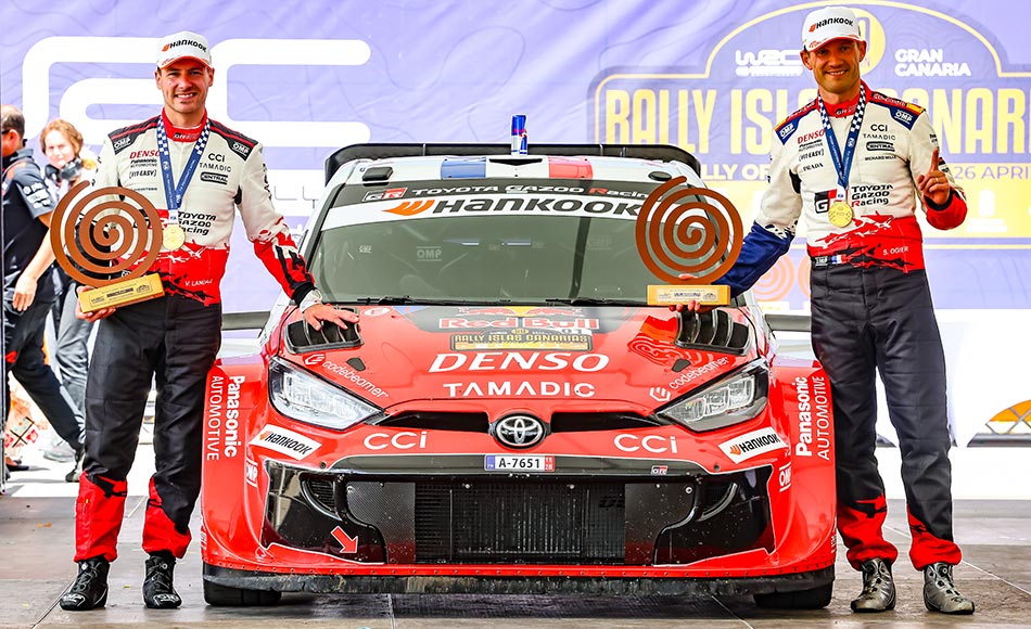 WRC Rally Islas Canarias Ogier takes first win of 2026 Solberg crashes in penultimate stage