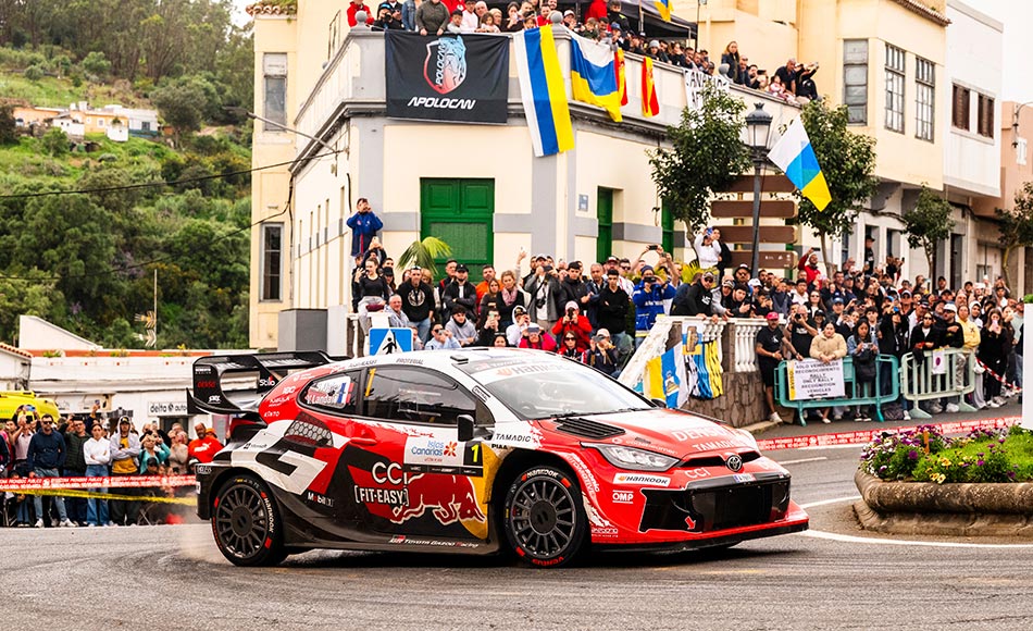 WRC Rally Islas Canarias Solberg piles pressure on Ogier 3.8s behind after Day 3