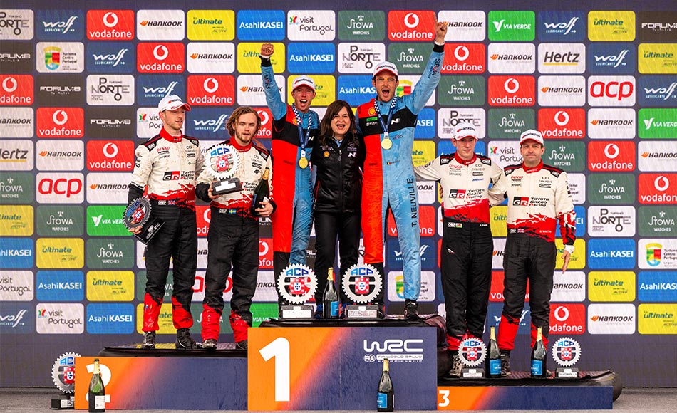Neuville claims first WRC win of 2026 for Hyundai as Ogier punctures in penultimate stage