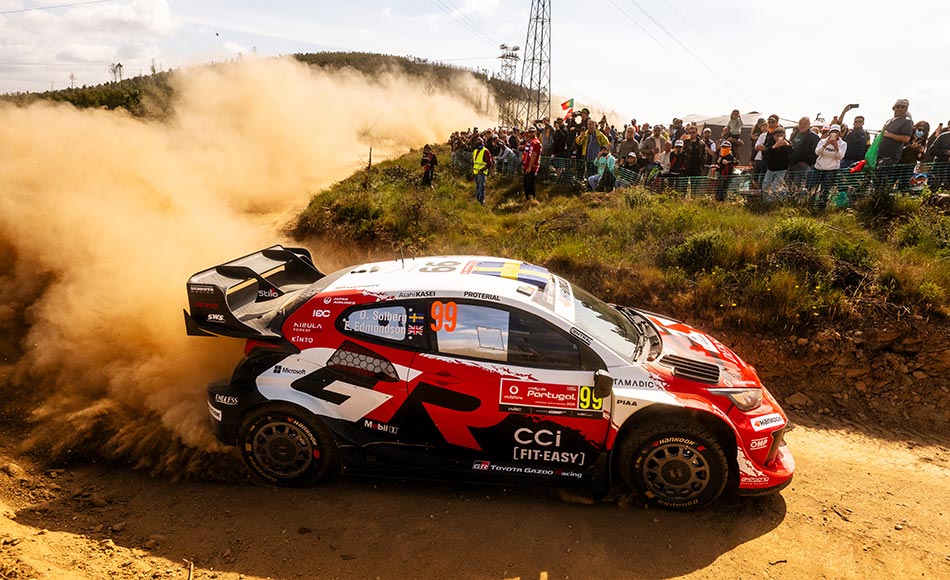 Solberg takes early WRC Rally Portugal lead after short Thursday