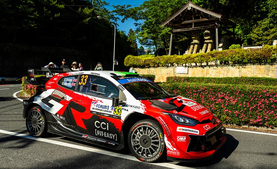 WRC Japan: Evans claims third Rally Japan win to extend WRC points lead as Toyota secures a lockout podium