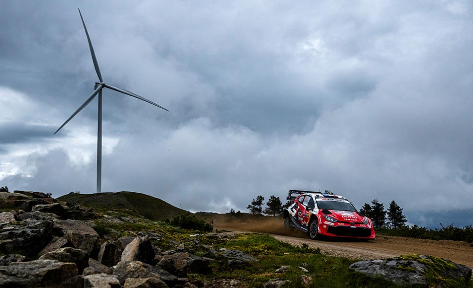 WRC Rally Portugal: Ogier masters rain-hit Saturday to lead into final day