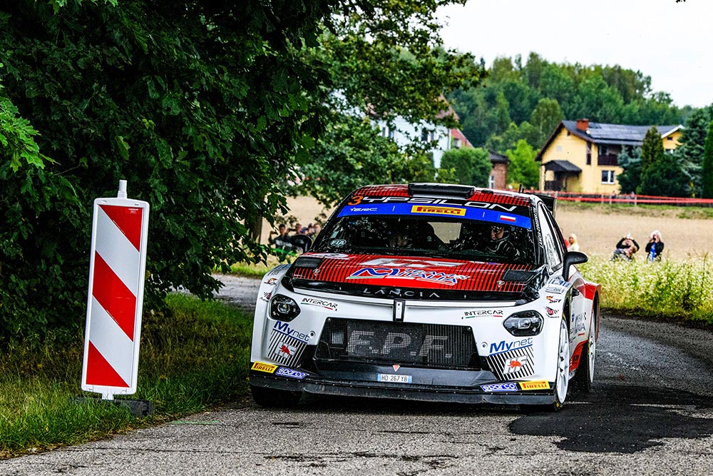 Andrea Mabellini Lancia Ypsilon HF Integrale Rally2 Rally Poland Rajd Polski 2026