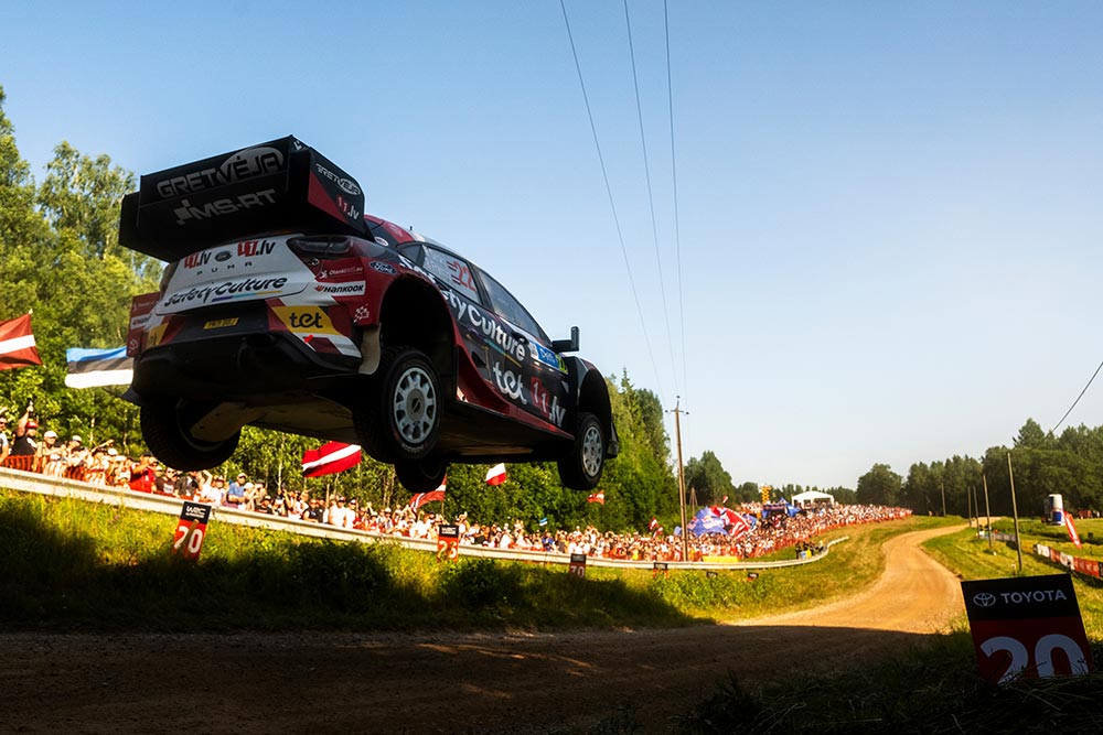 Martins Sesks WRC Rally Estonia 2026 Jump P7 O/A Ford Puma Rally1