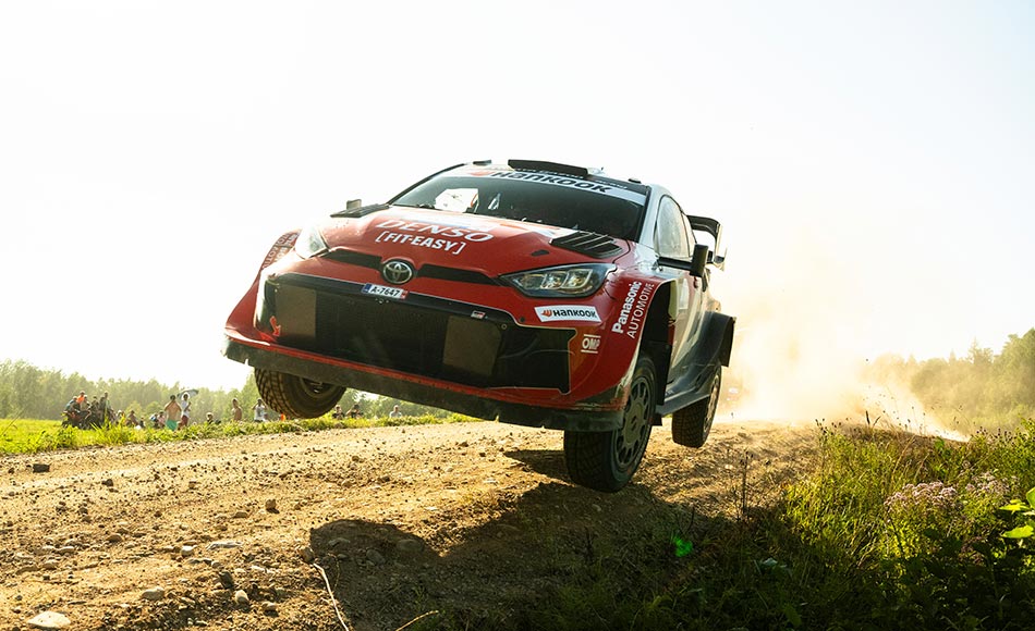 WRC Rally Estonia Pajari on course for maiden WRC victory after Day 2
