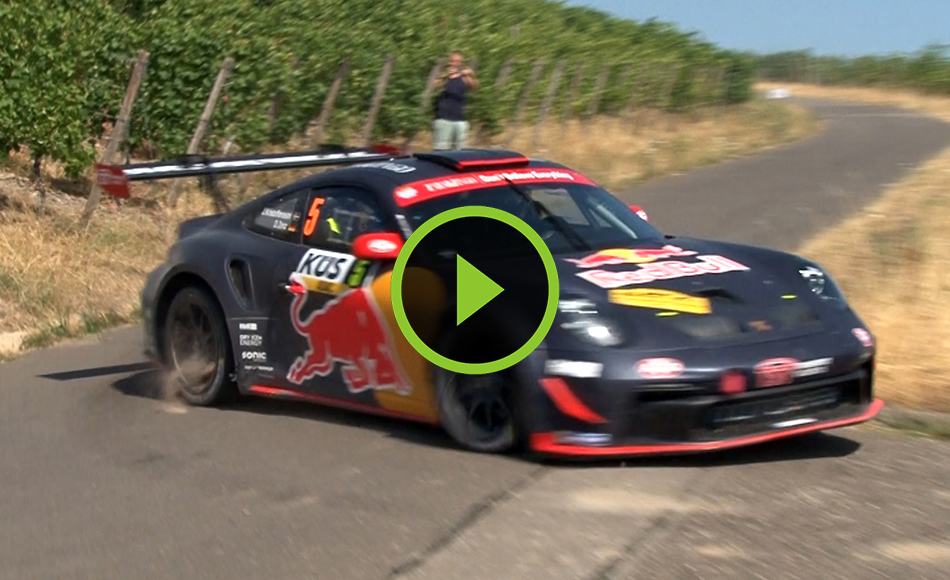 Rallye Mittelrhein 2026 | Vineyard WRC stages, Kristoffersson Porsche 992 Rally GT | Highlights