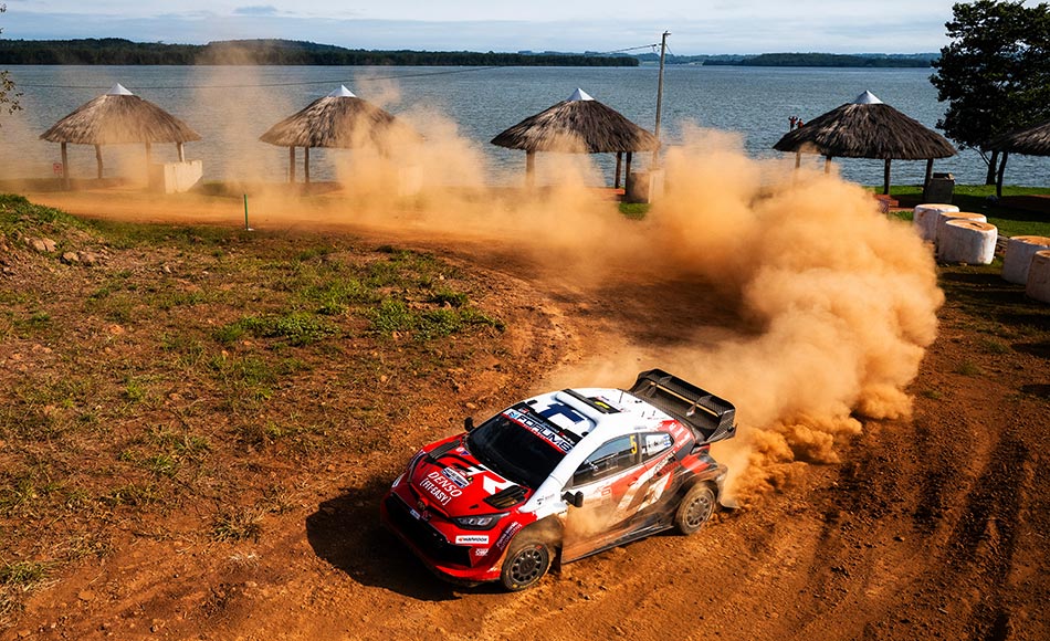 WRC Paraguay: Pajari completes hat-trick with victory, Evans' points lead cut to 20