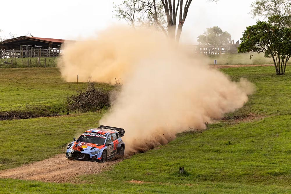 WRC Rally Paraguay 2026 P3 Adrien Fourmaux Alexandre Coria Hyundai i20N Rally1