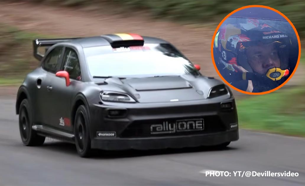 Sébastien Loeb testing Project Rally One WRC27 Rally1 Prototype